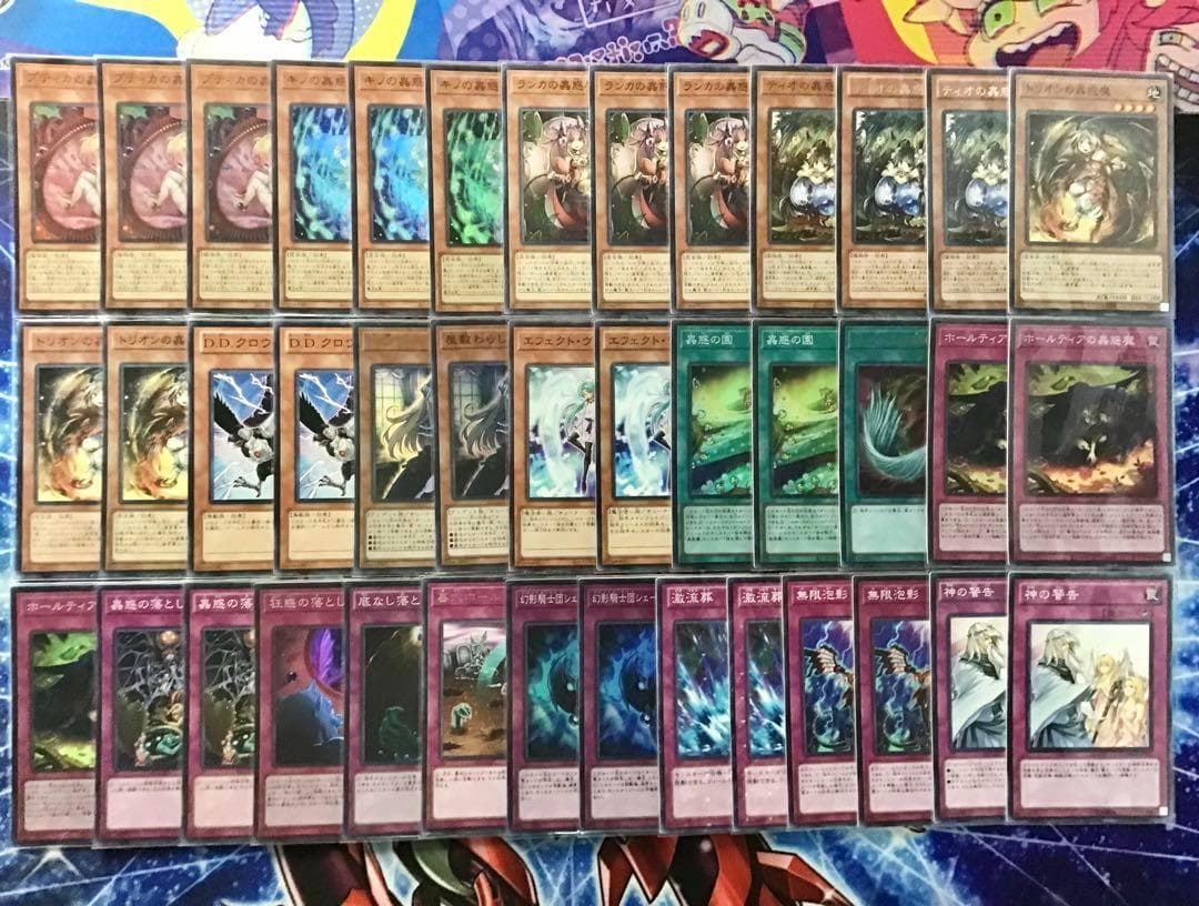 本格構築【蟲惑魔】デッキ＆蟲惑魔三重スリーブ＆おまけ セット