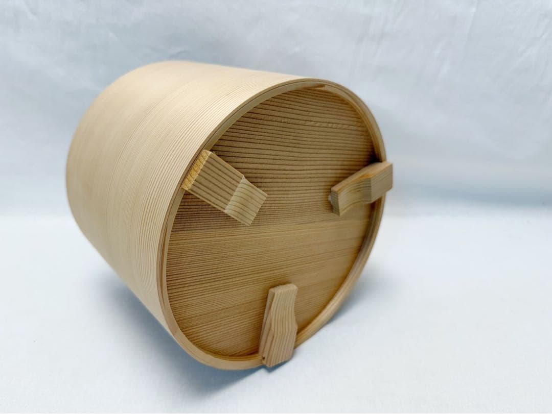 未使用 茶道具 杉木地 曲水指 綴目 煎茶道具 水差し 紙箱