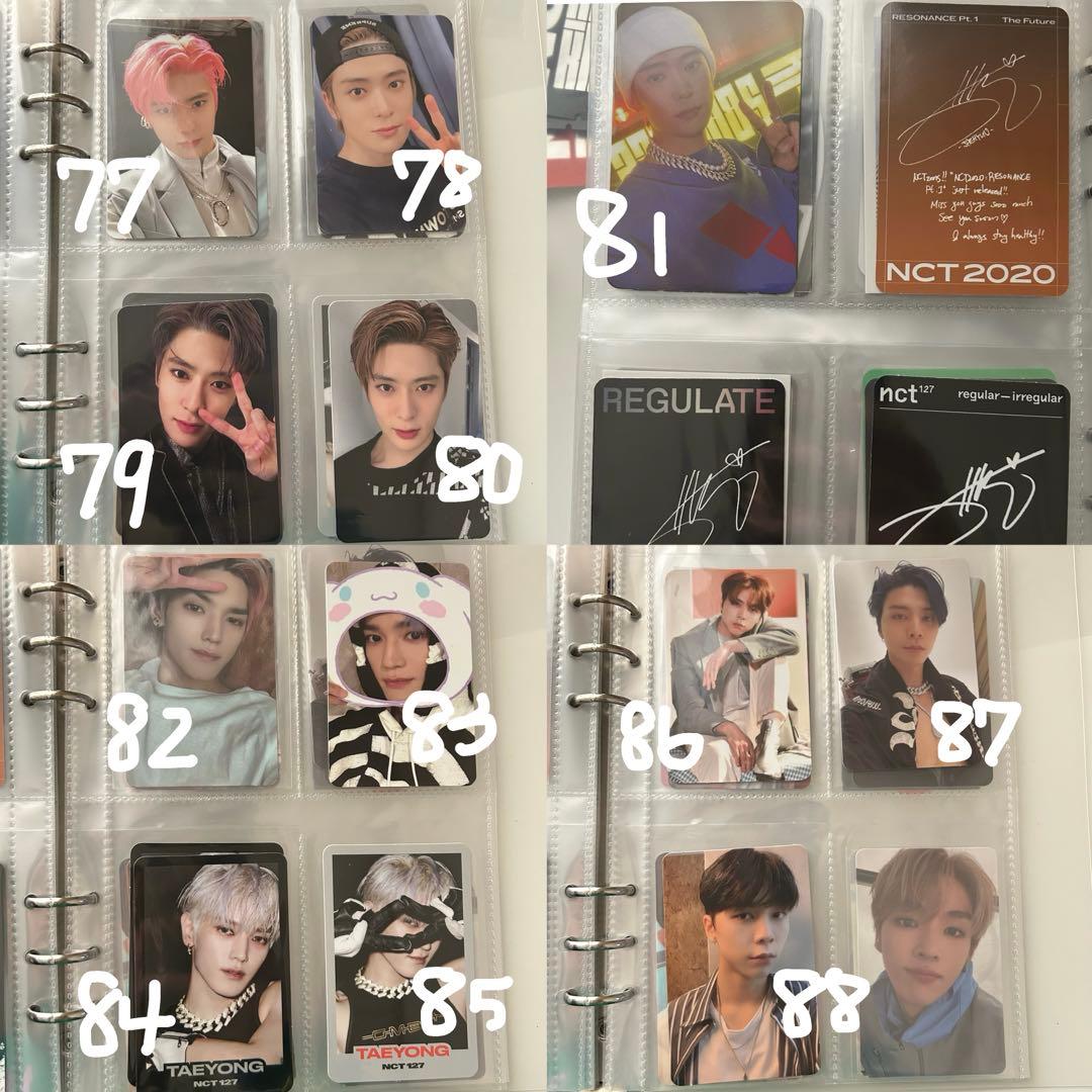 nct トレカ 合計１０９枚