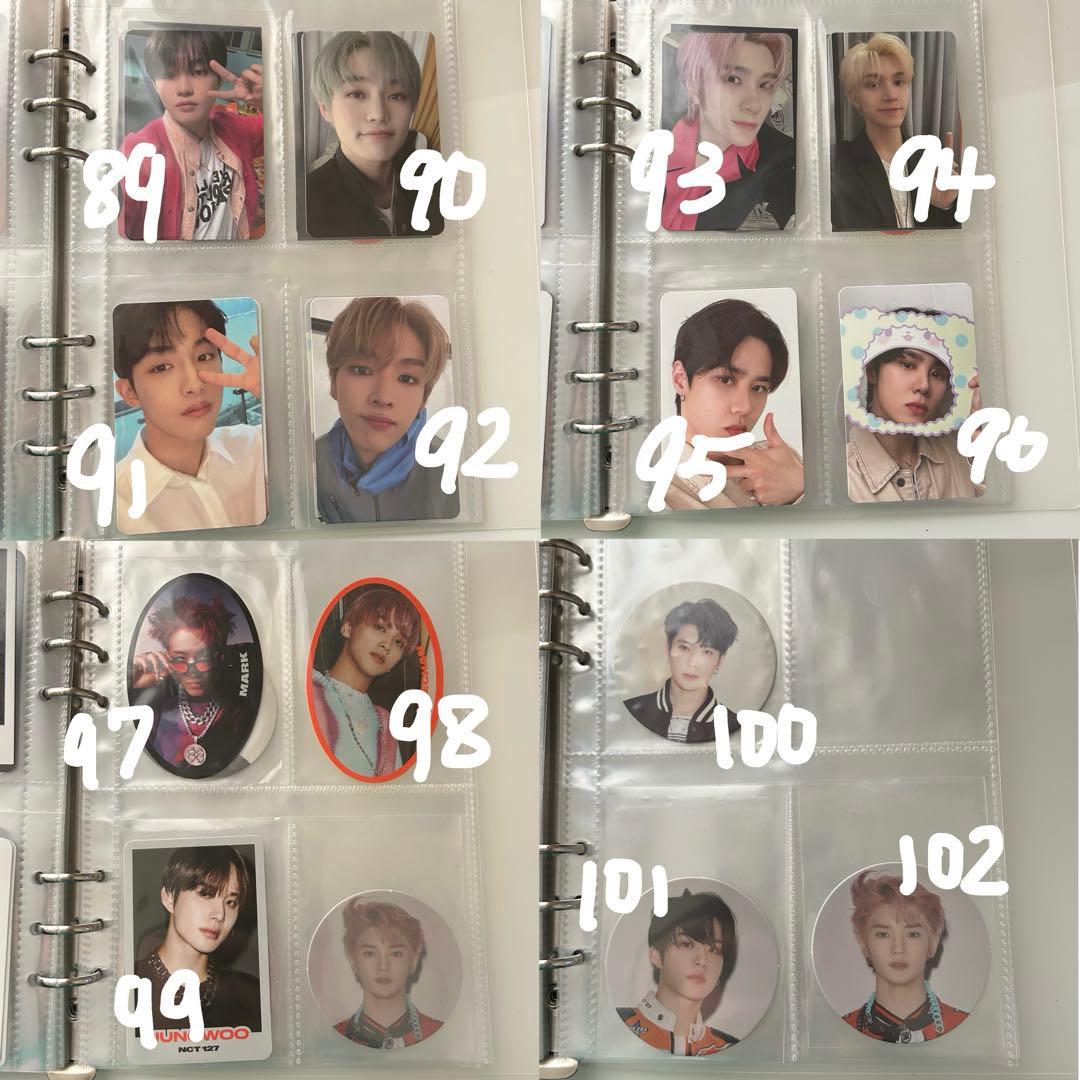nct トレカ 合計１０９枚