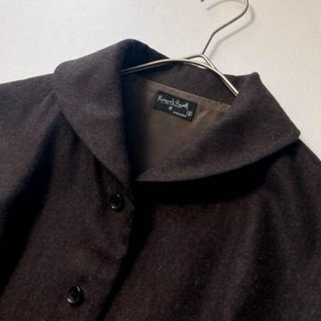 【komeme】マーガレットハウエル　旧タグ ウール マキシ丈 ワンピース