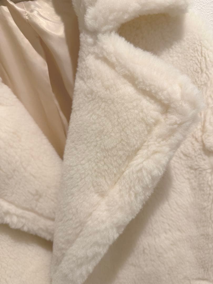 ema！テディベアrnyroom21　ベアミディアム丈コート 新品未使用