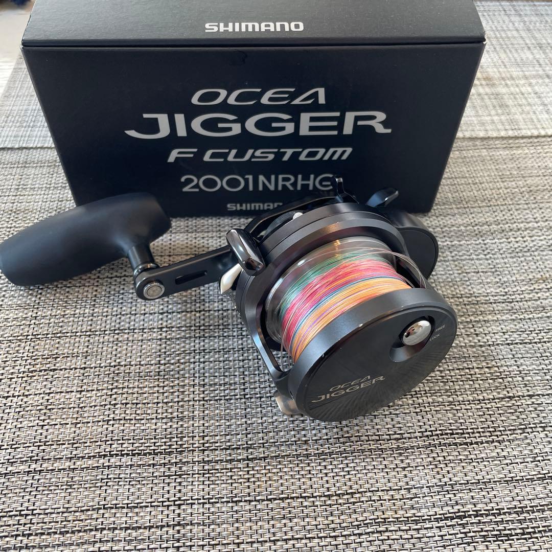 シマノ 19 オシアジガー Fカスタム 2001NRHG ※希少 左ハンドル