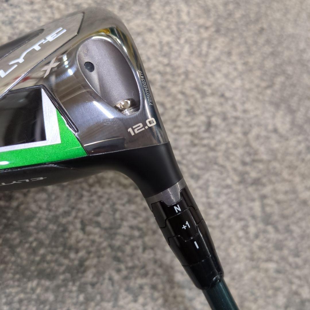 【美品】ELYTE Xドライバー ヘッドカバー付き レディース R2 12.0°