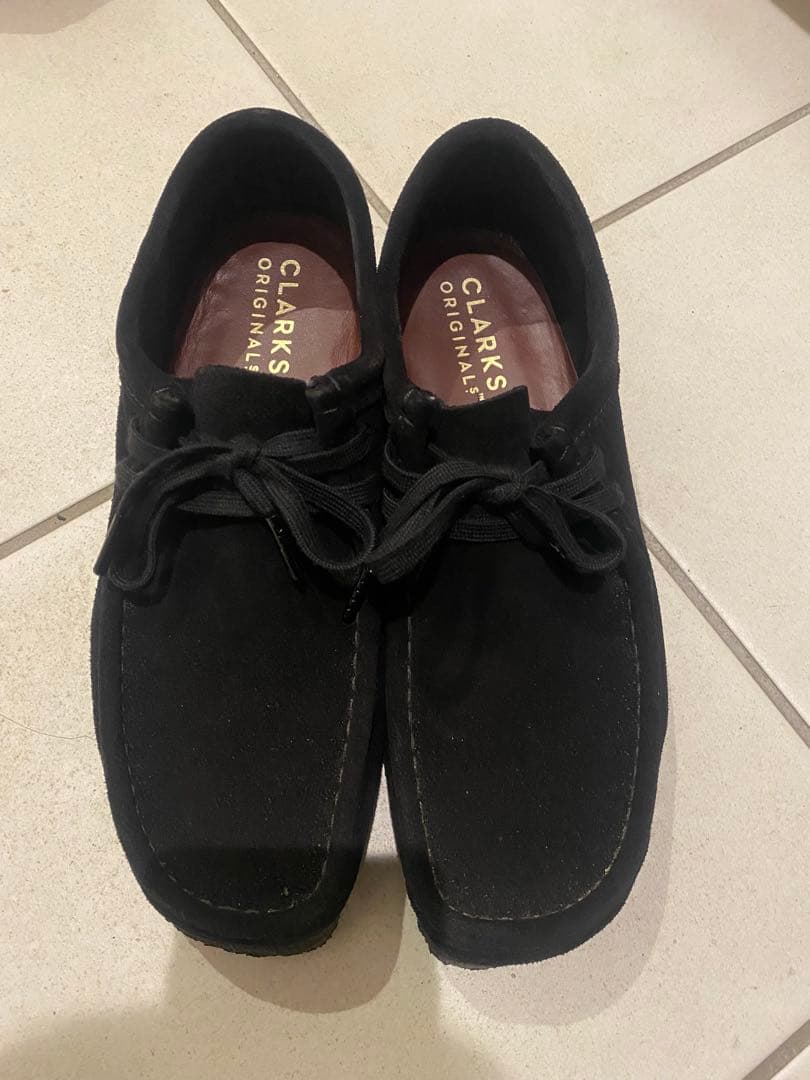 Y*K様 Clarks ブラック Wallabee 26cm クラークス ワラビ