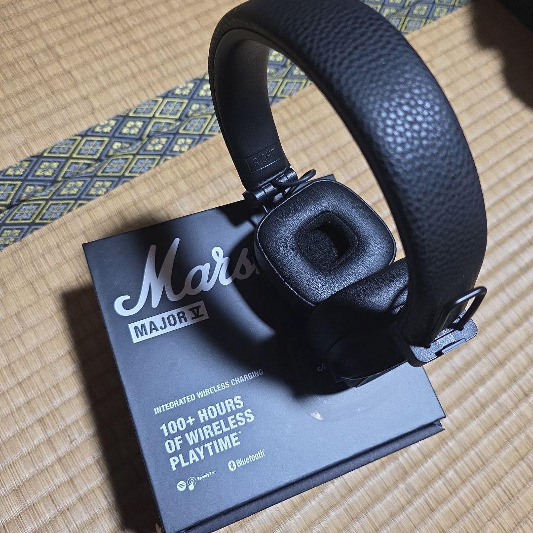 MARSHALL MAJOR V ワイヤレスヘッドホン ブラック