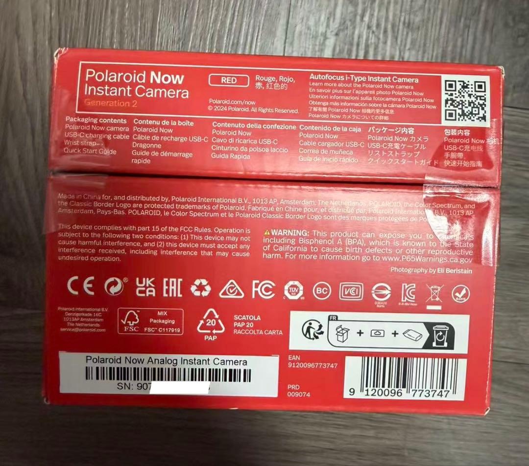 Polaroid(ポラロイド) インスタントカメラ Polaroid Now G