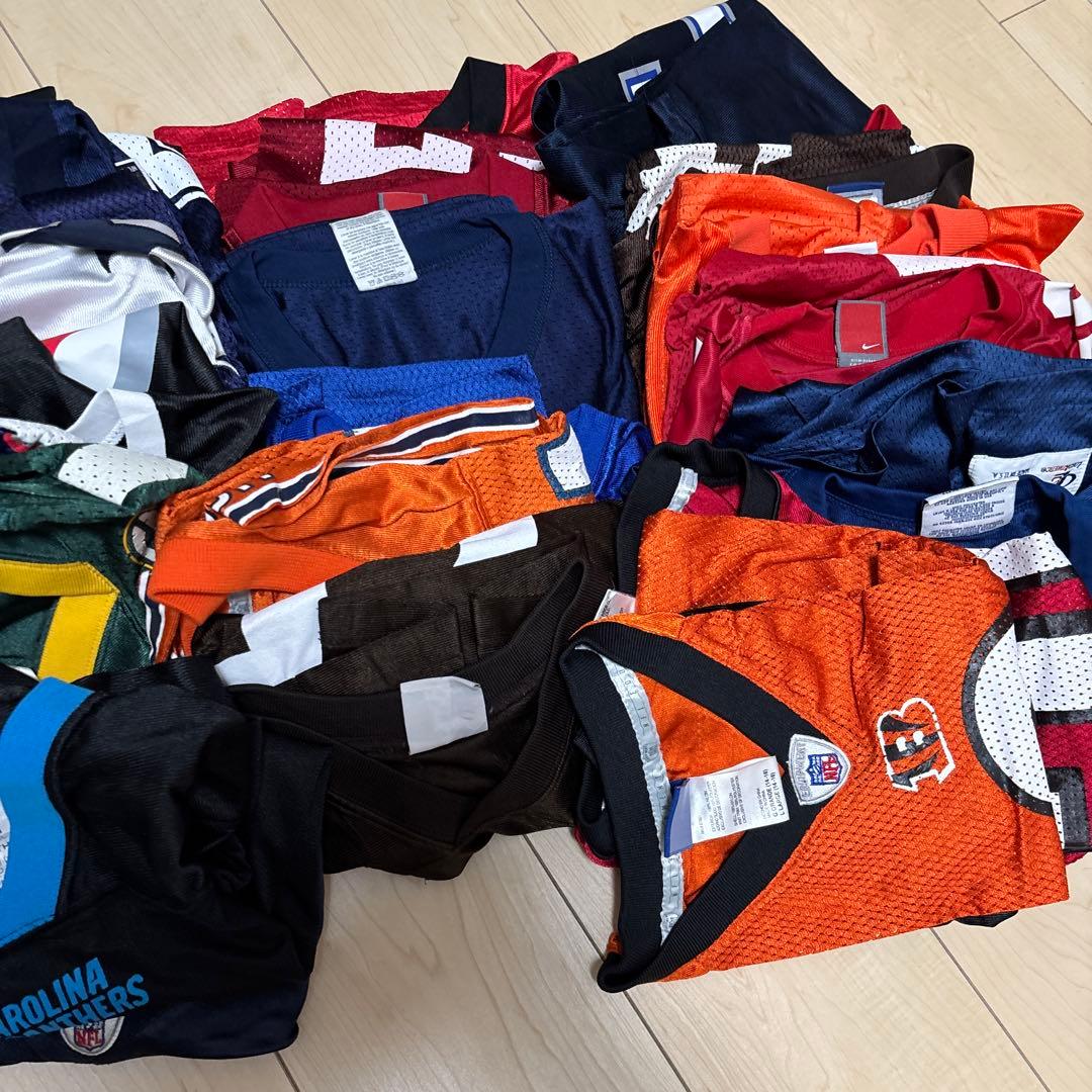 C*a様 NFL他　アメリカンフットボールユニフォームセット　詰め合わせ！大量3