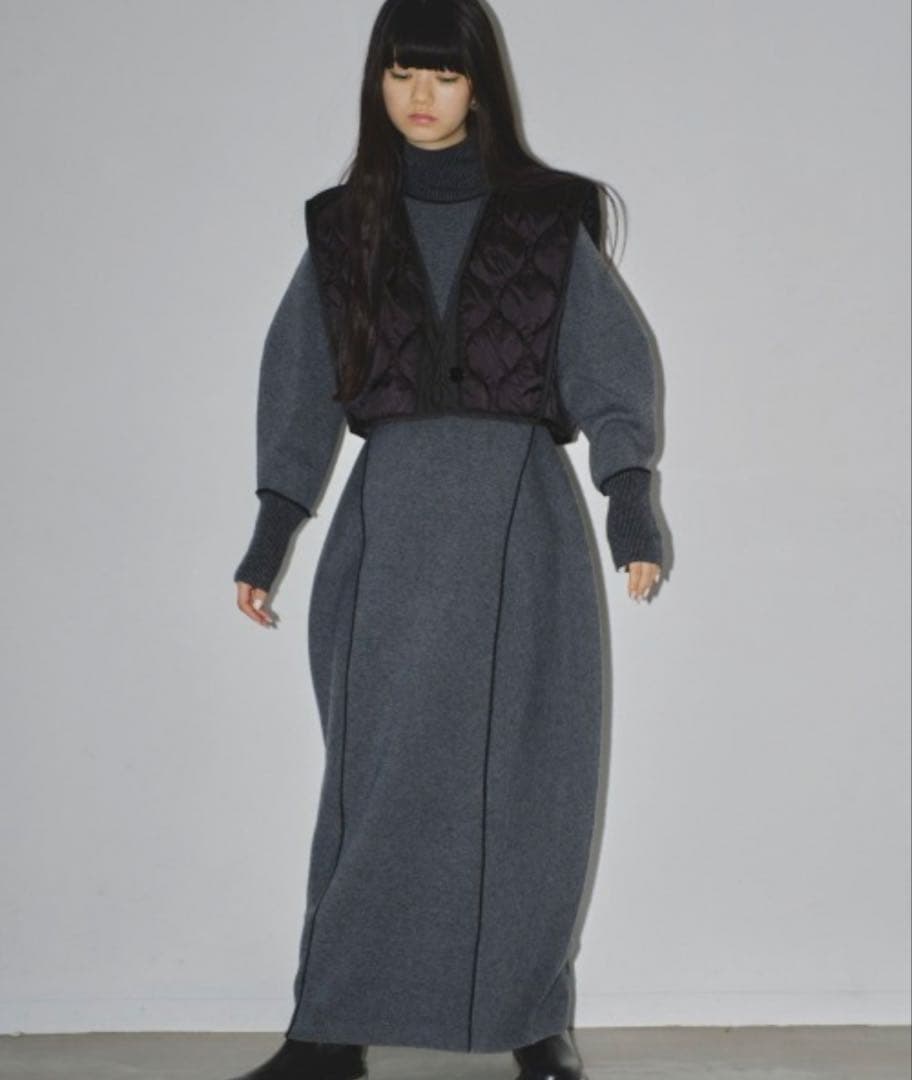 ワンピース TODAYFUL Balloon Wool Knitdress 36