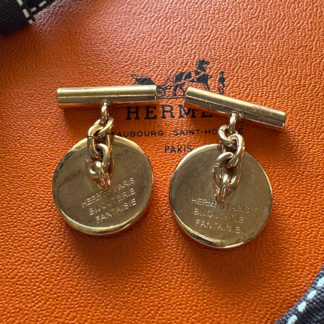HERMES エルメス コロゾ カフス ピンクゴールド