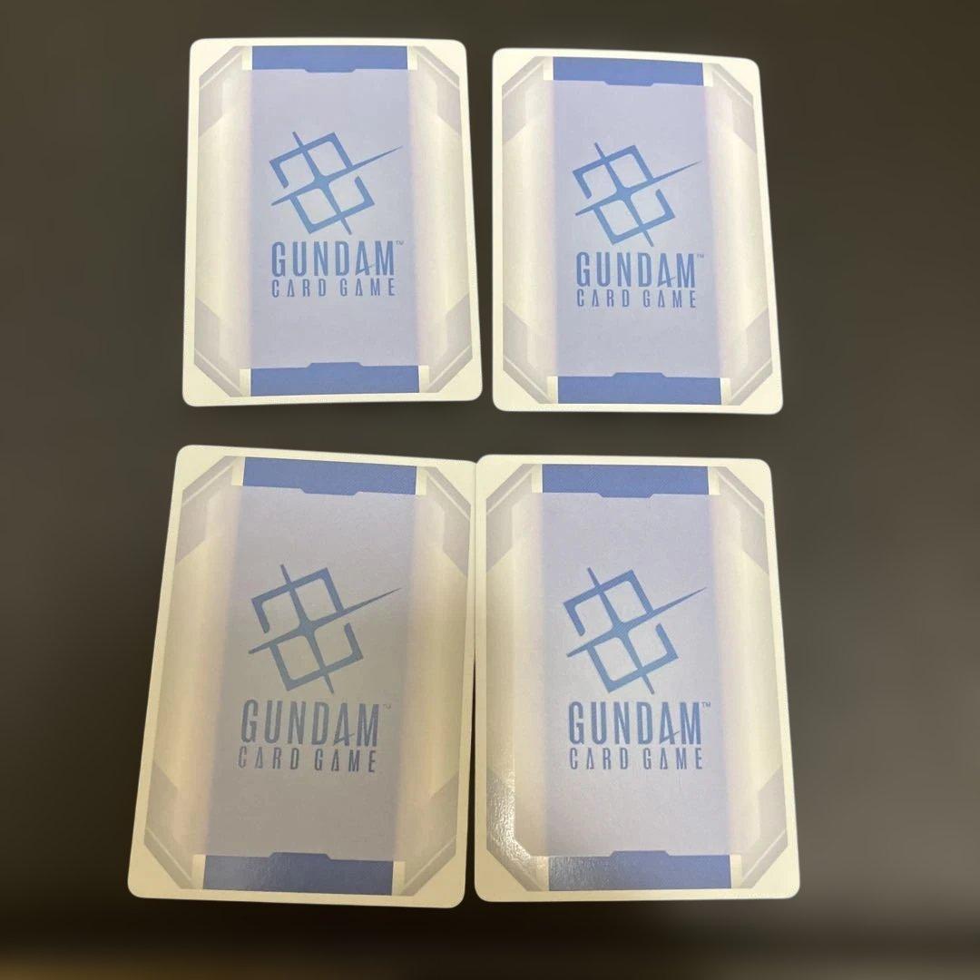 ガンダムカードゲーム　フリーダムガンダム　パラレル　4枚