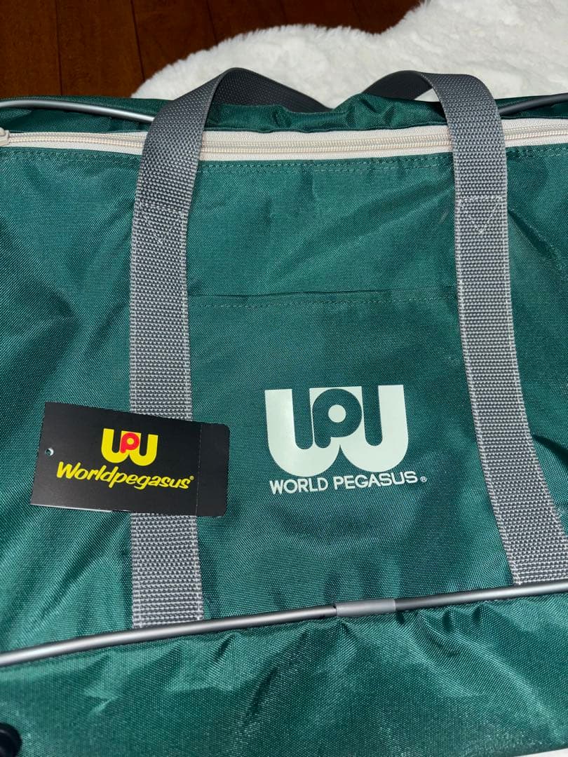 旧ワッペ ワールドペガサス 緑 スクバ
