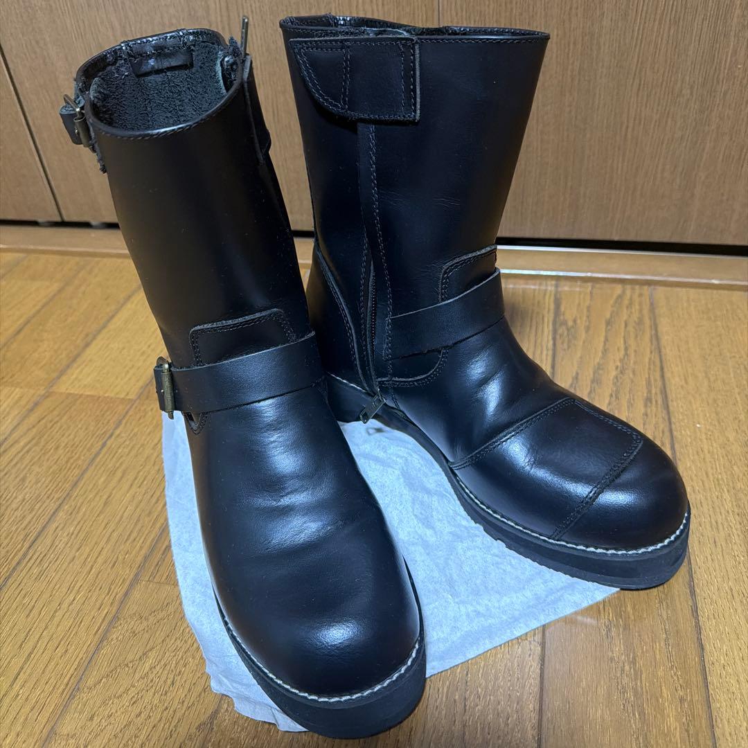 WILDWING 厚底レザーブーツ WWM-006ATU 25.0 試着のみ美品