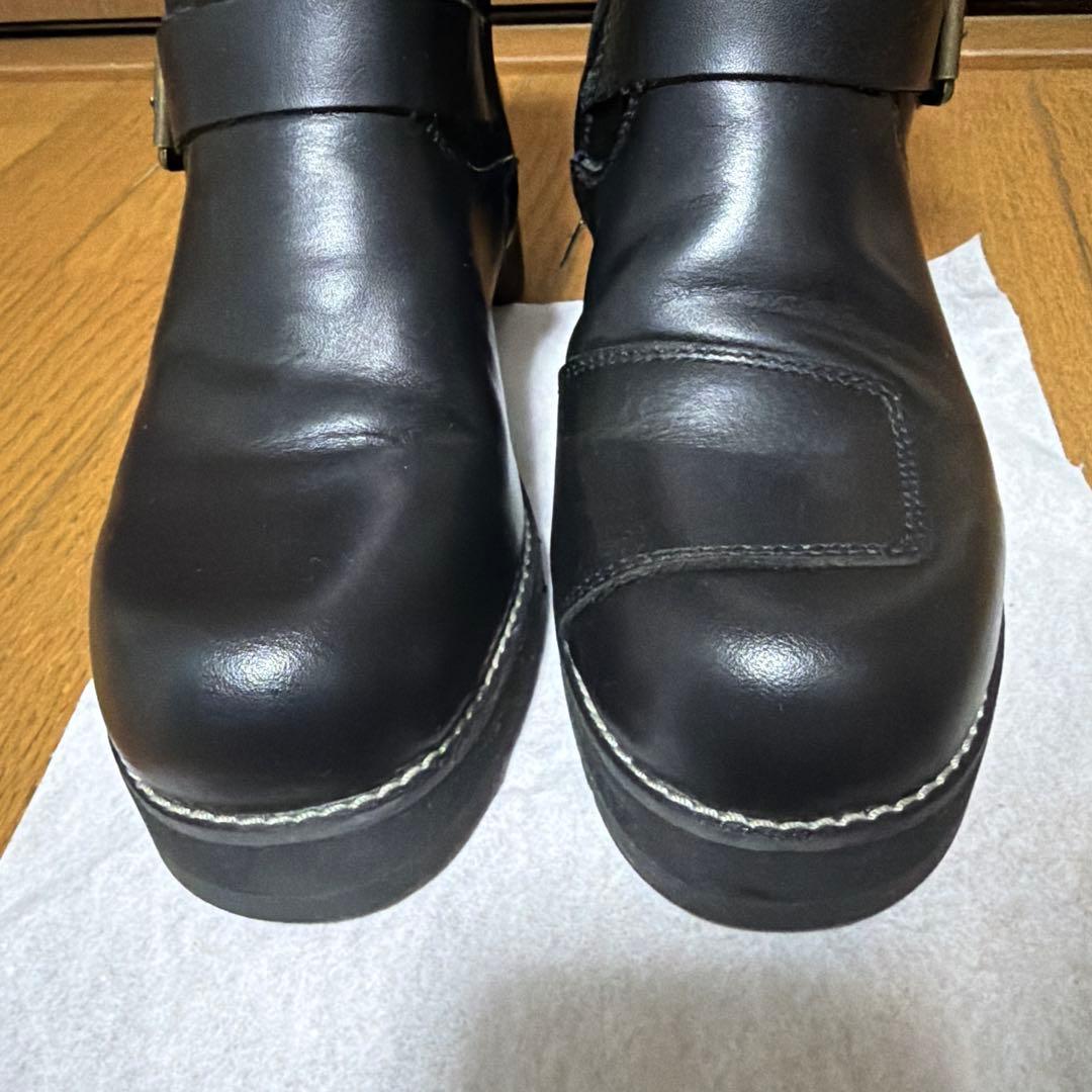 WILDWING 厚底レザーブーツ WWM-006ATU 25.0 試着のみ美品