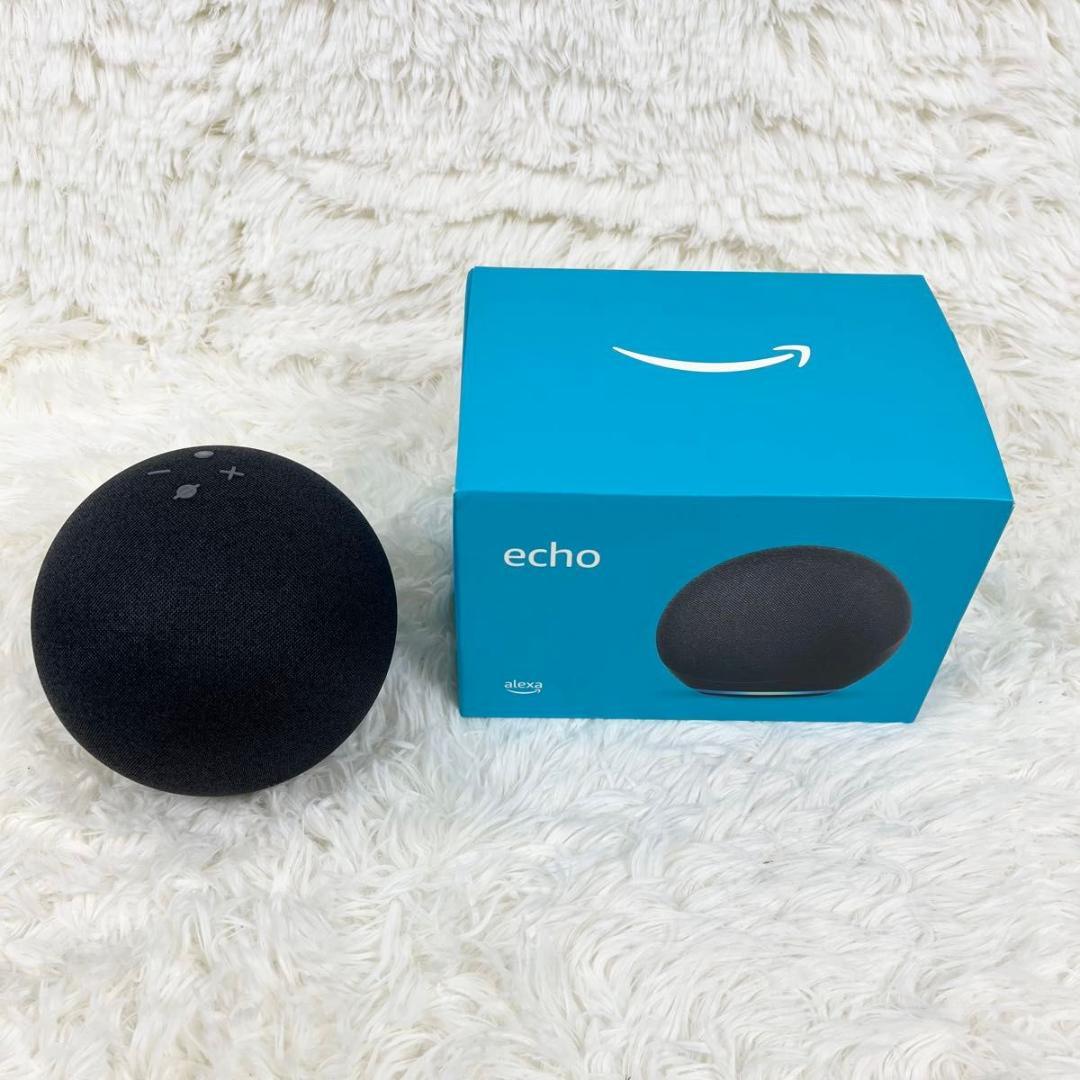 【ほぼ未使用】Amazon Echo 第4世代 スマートスピーカー Alexa