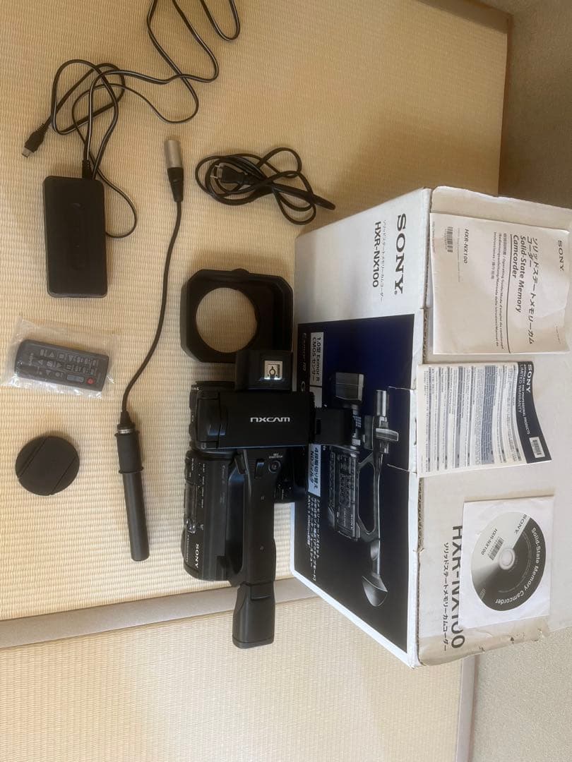 値下げ可能/SONY HXR-NX100 業務用ビデオカメラ 本体