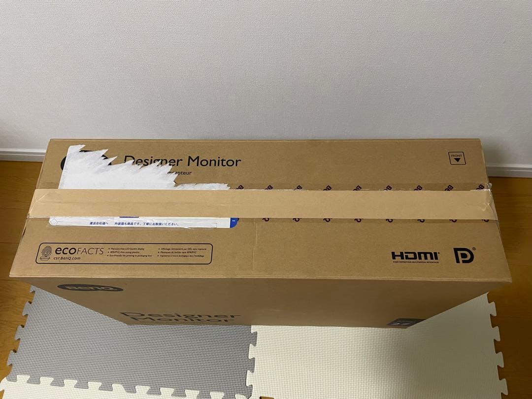 【BENQ】4K 27インチディスプレイ デザイナーズモニター