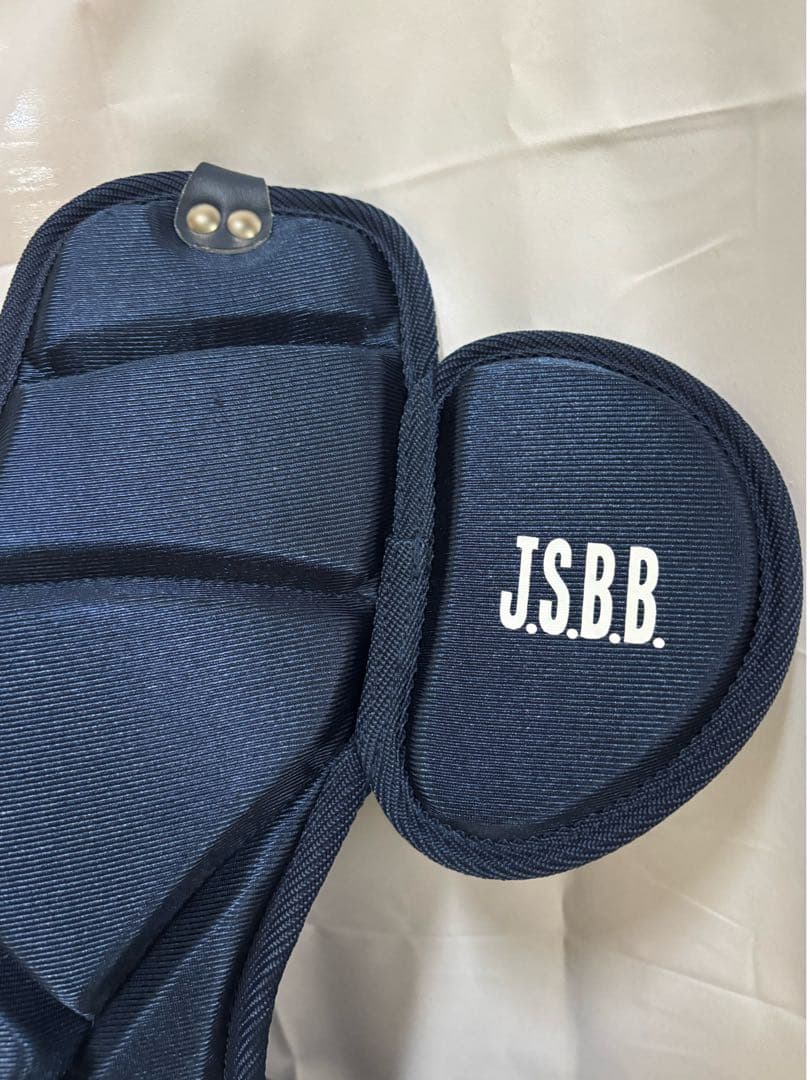 ZETT キャッチャー用プロテクター ネイビー