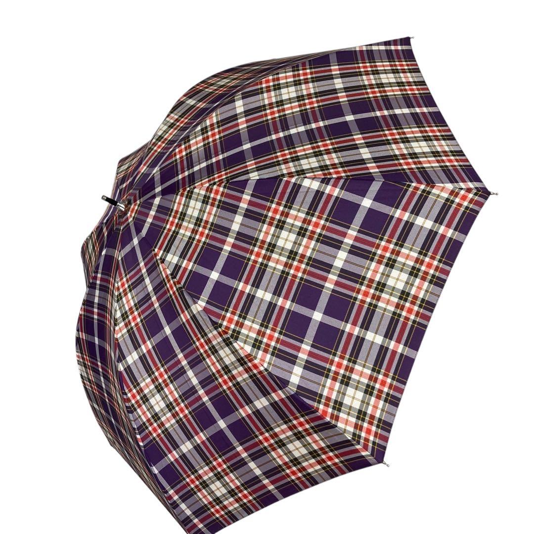 Vivienne Westwood　日傘　UVカット　パープル　チェック
