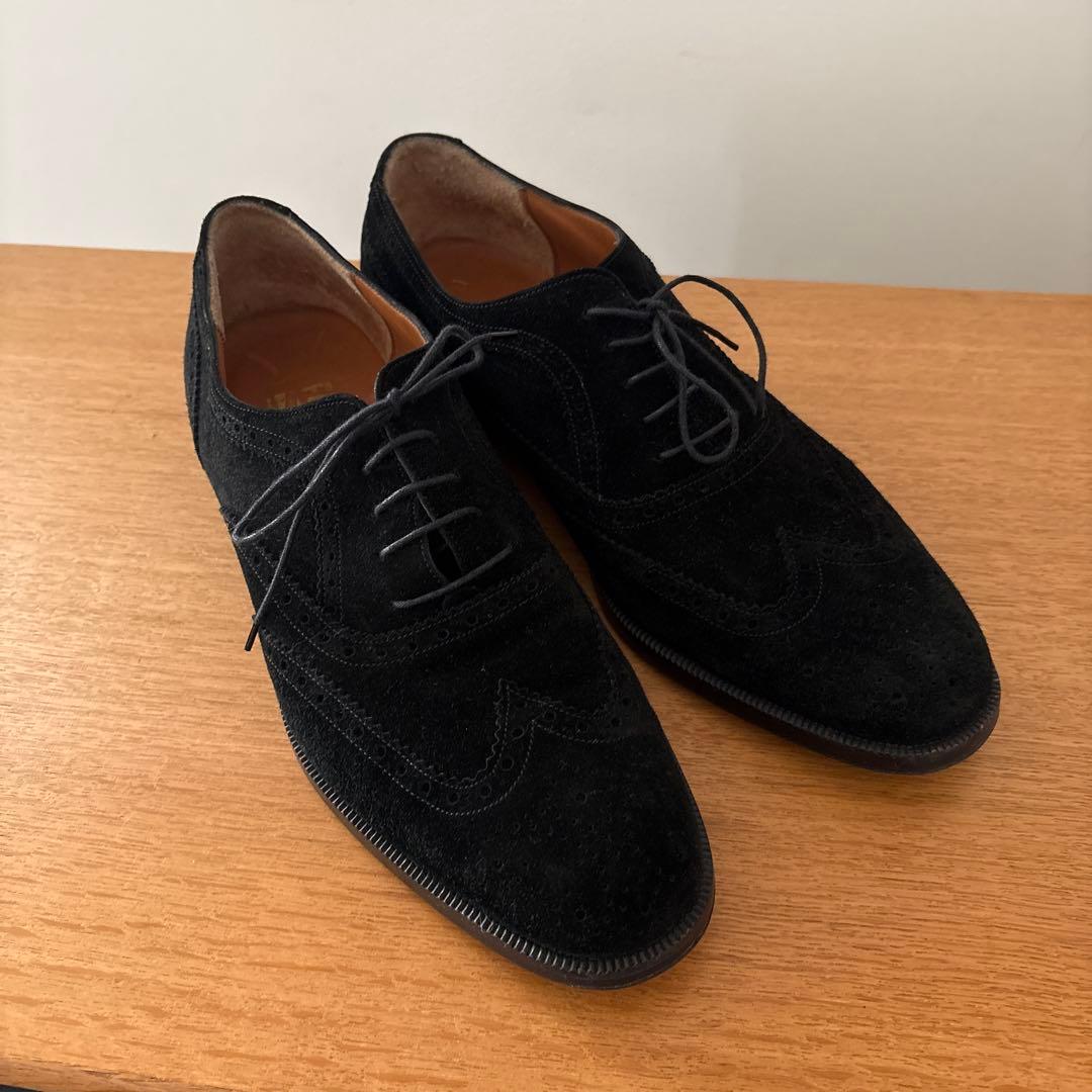 Salvatore Ferragamoフェラガモ ドレスシューズ　スエード　革靴