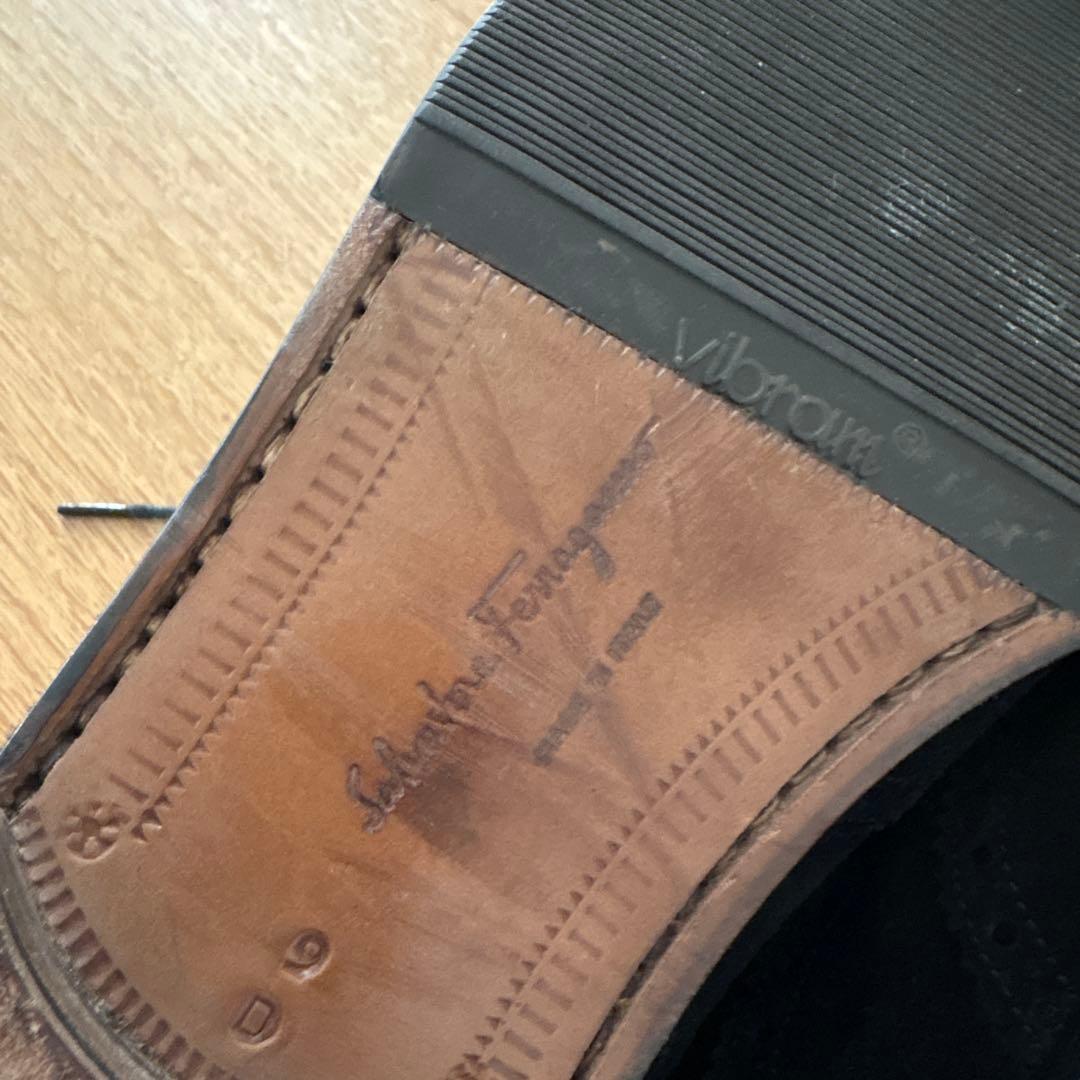 Salvatore Ferragamoフェラガモ ドレスシューズ　スエード　革靴