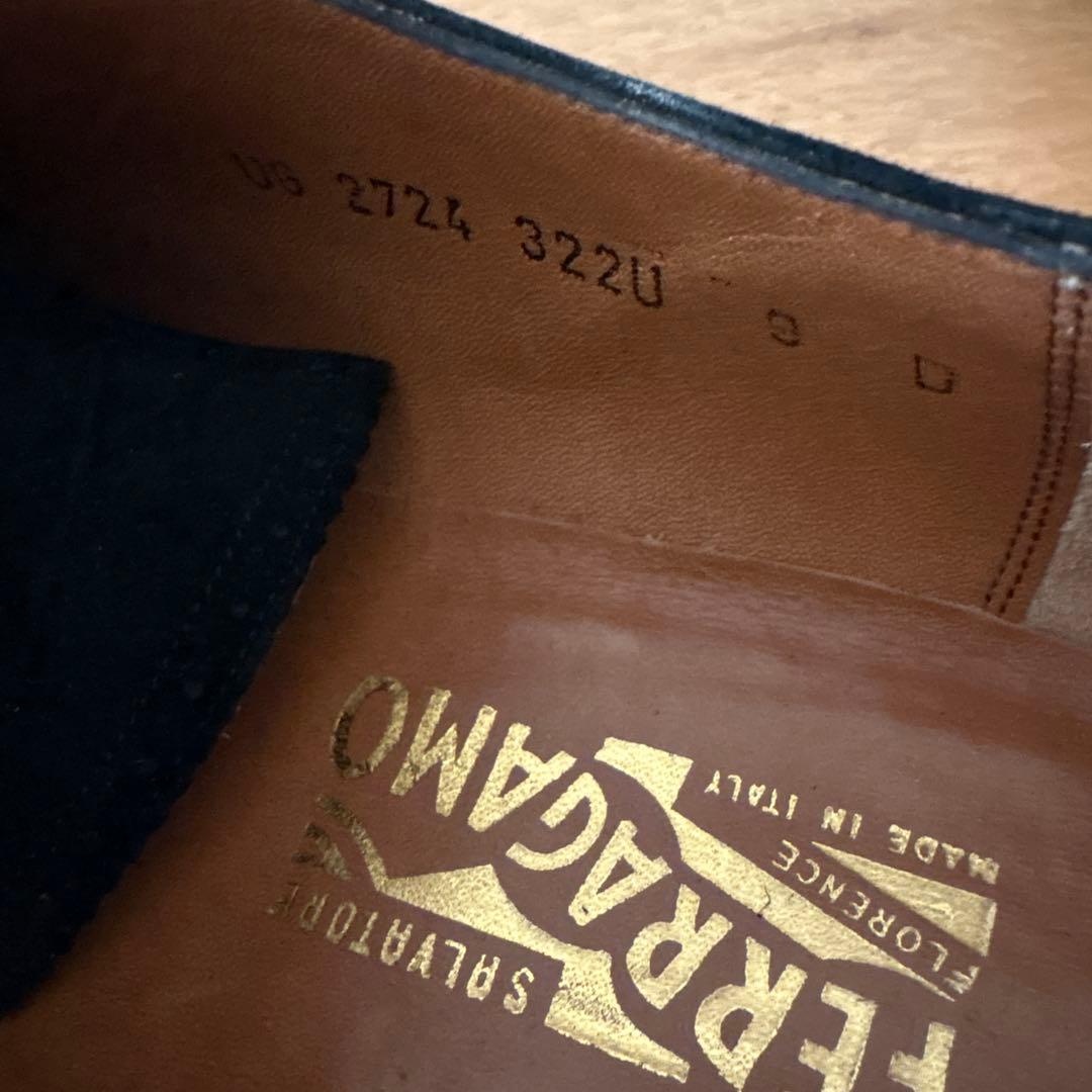 Salvatore Ferragamoフェラガモ ドレスシューズ　スエード　革靴