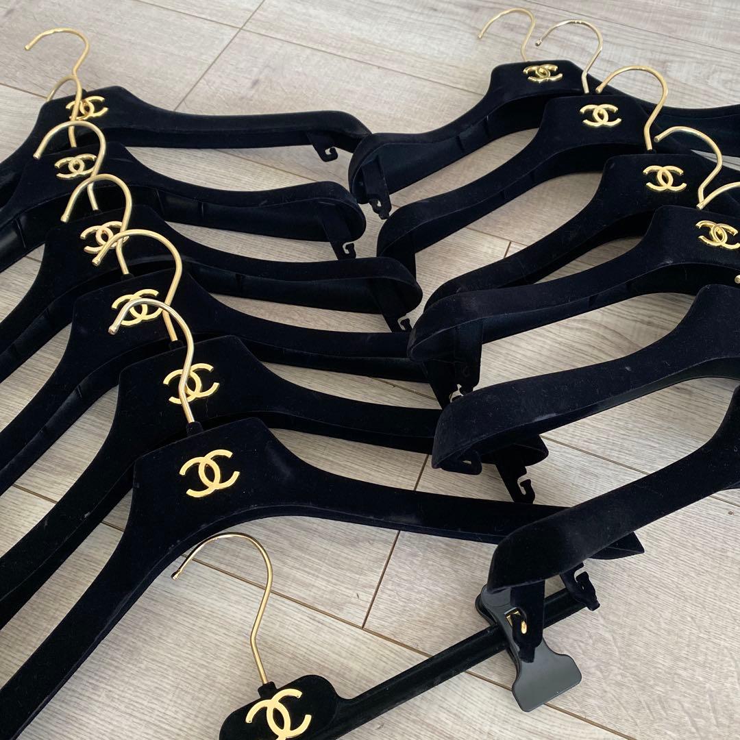 シャネル CHANEL ベロアハンガー　13点　❦ mnemosyne ❦