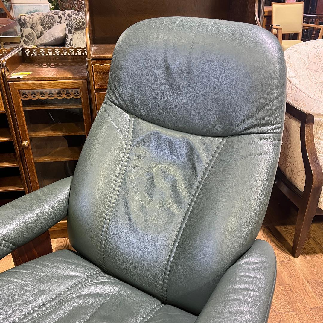 エコーネス コンサル ストレスレスチェア＆オットマン Sサイズ 美品