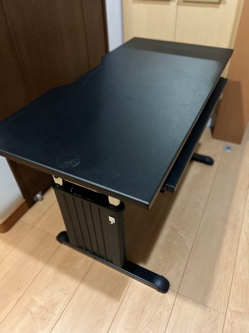 【最終値下げ】昇降式 ゲーミングデスク ロータイプ キーボードスライダー