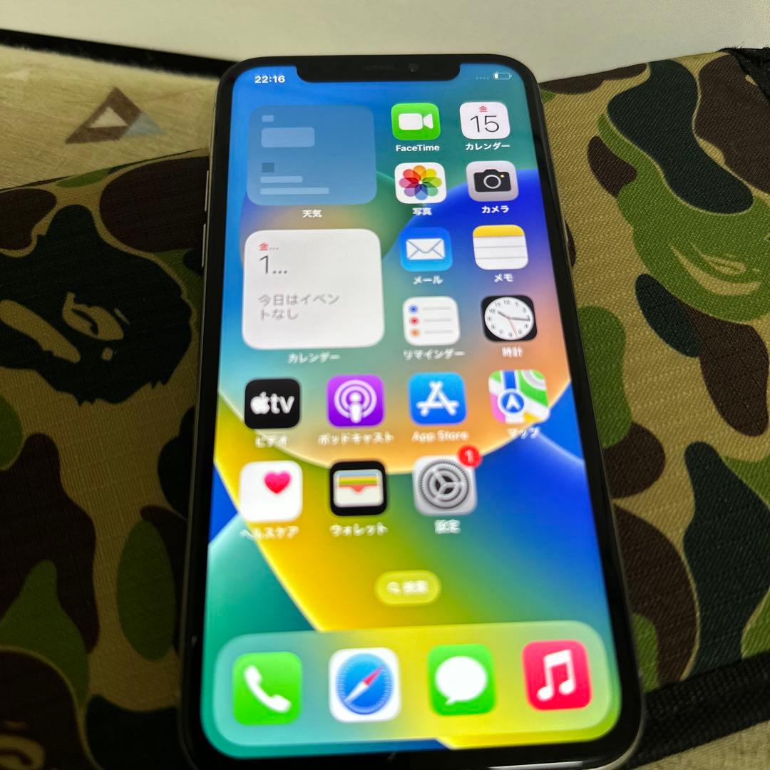 iPhone x 64g 白 a1865