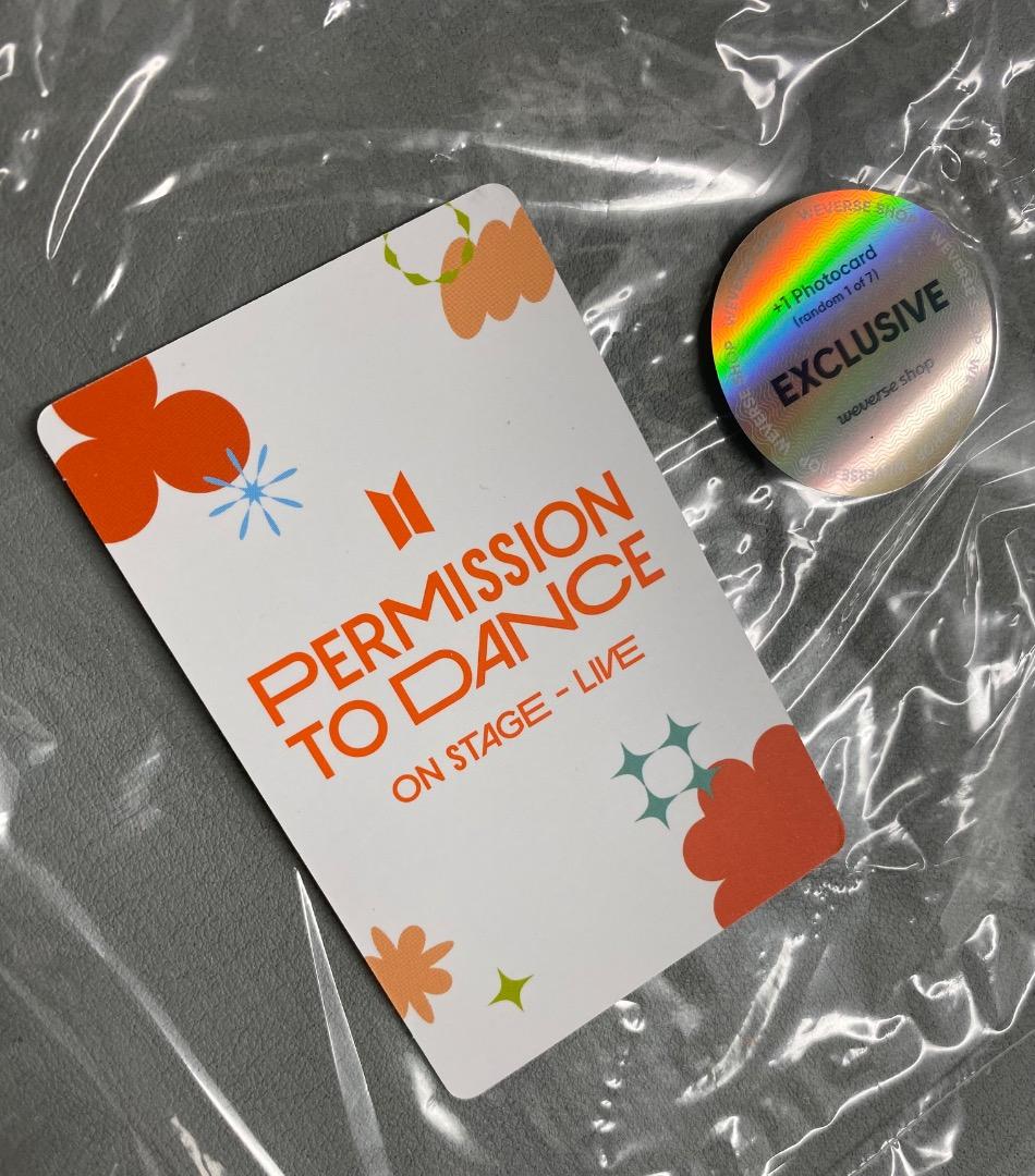 BTS PTD weverse US 特典 トレカ ジョングク