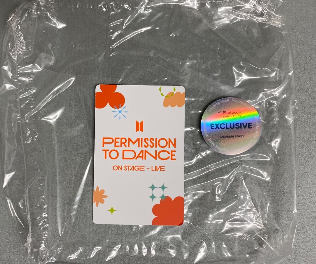 BTS PTD weverse US 特典 トレカ ジョングク