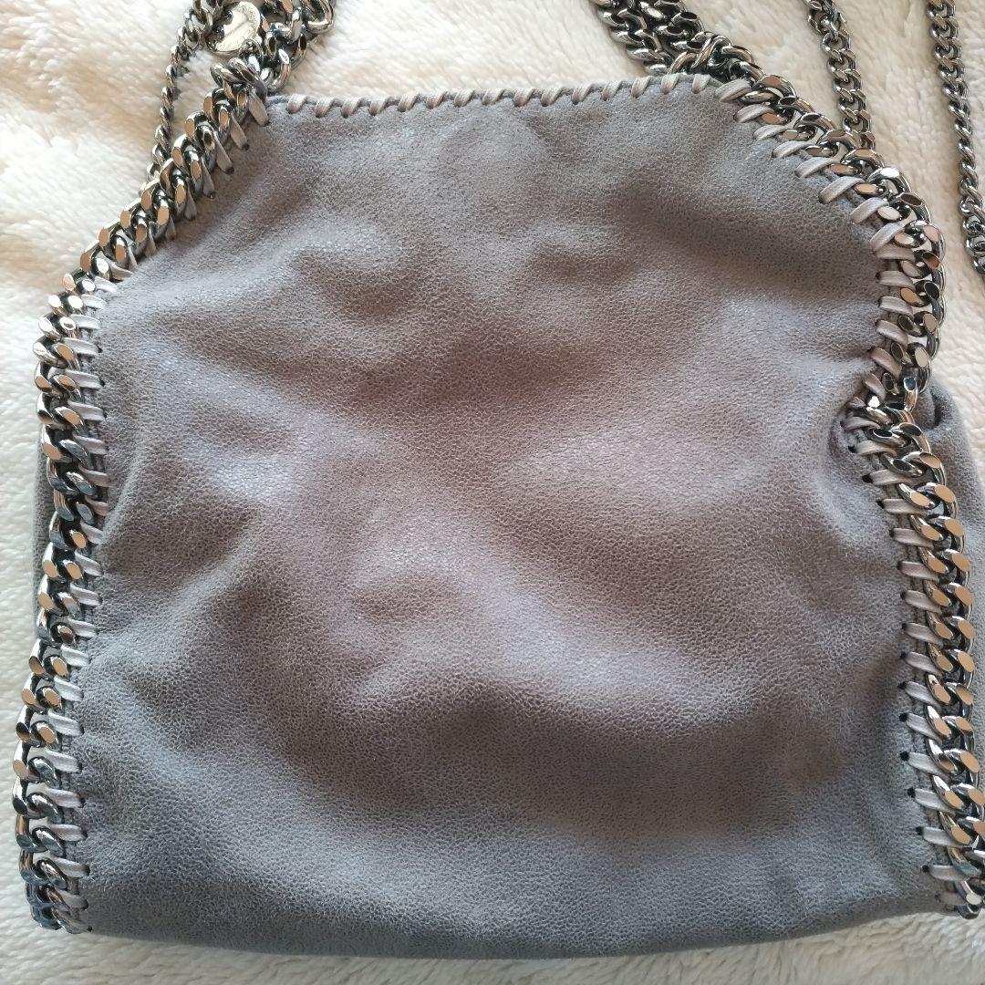 ステラマッカートニー ファラベラ ミニ グレー ショルダー トートバッグ