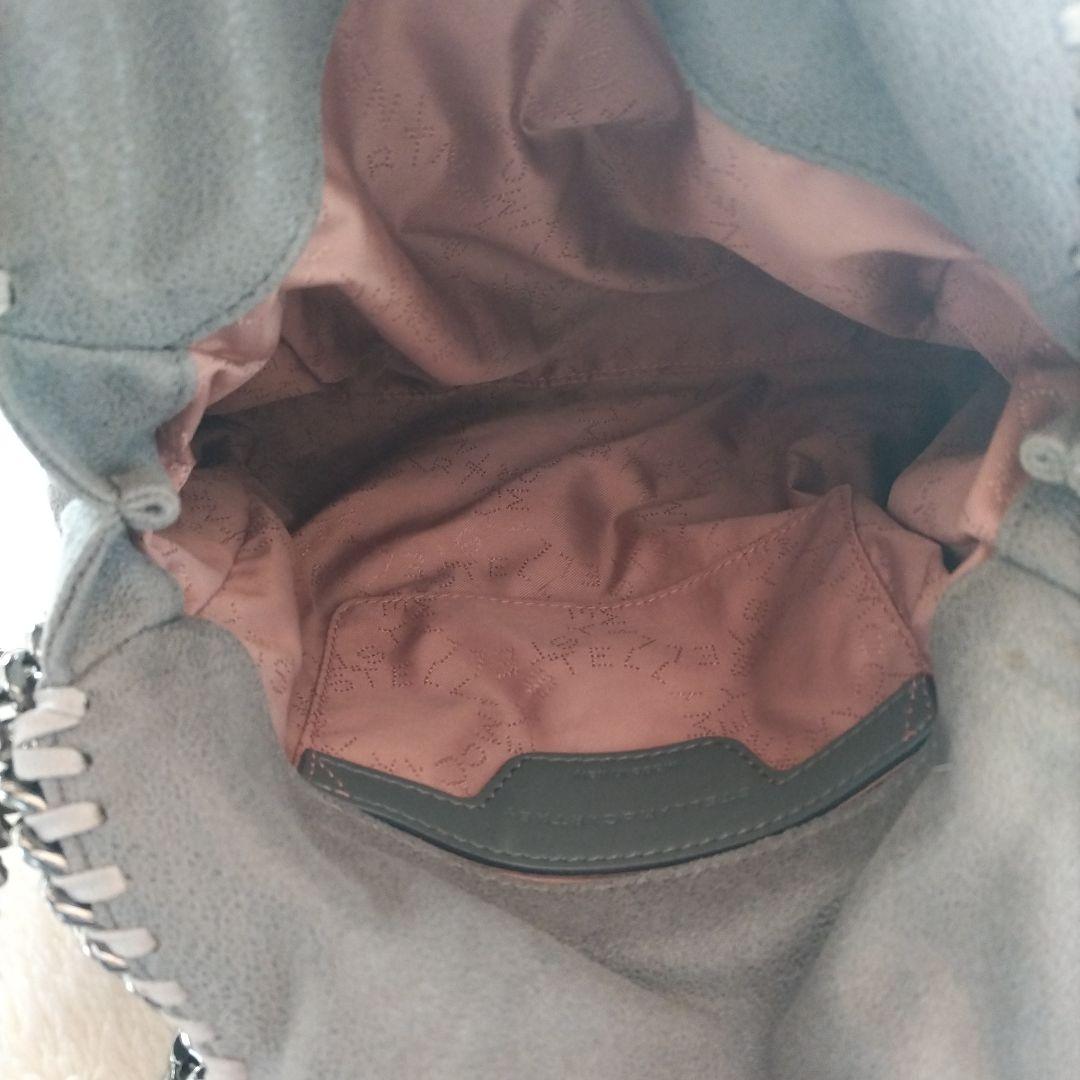 ステラマッカートニー ファラベラ ミニ グレー ショルダー トートバッグ