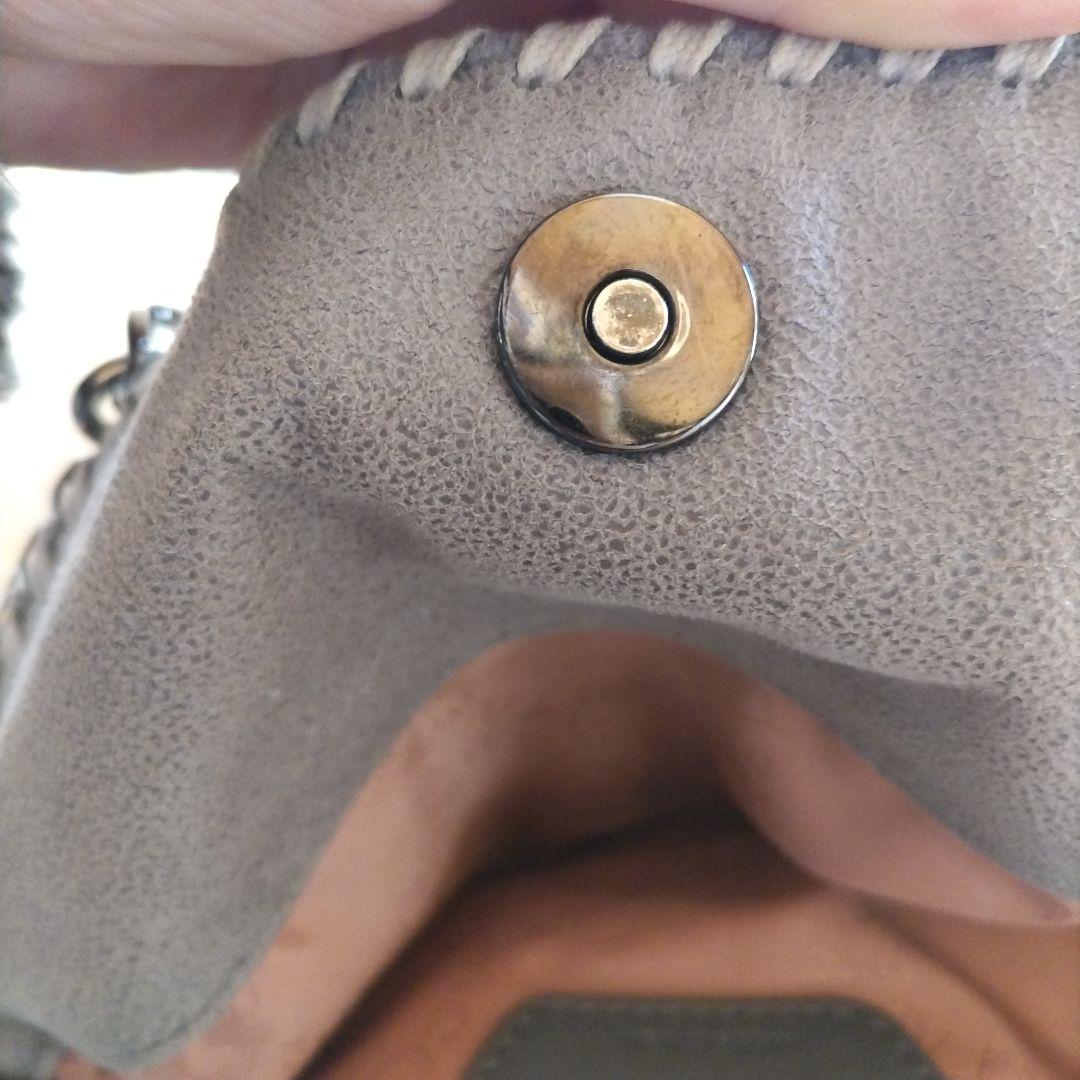 ステラマッカートニー ファラベラ ミニ グレー ショルダー トートバッグ