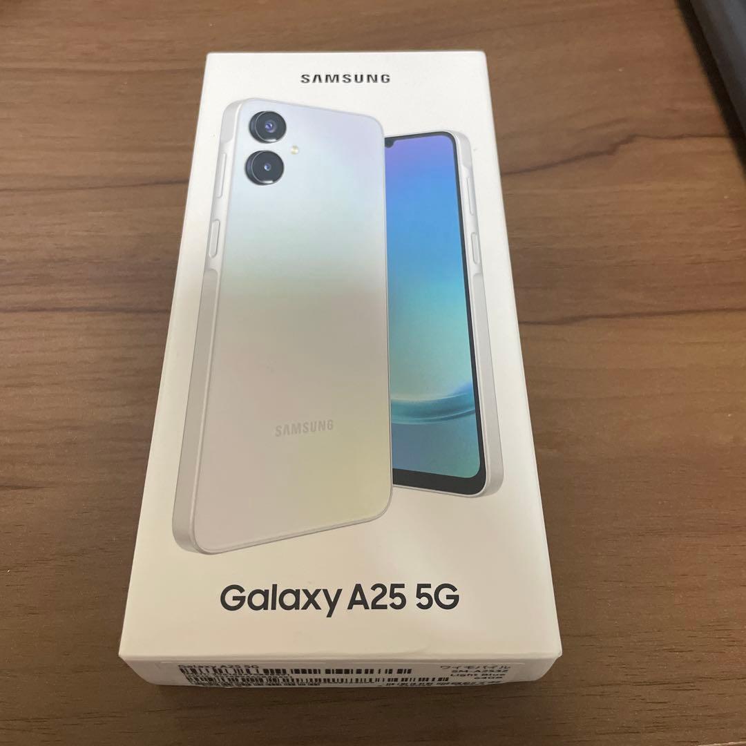 未開封　Samsung Galaxy A25 5G Light Blue 本体