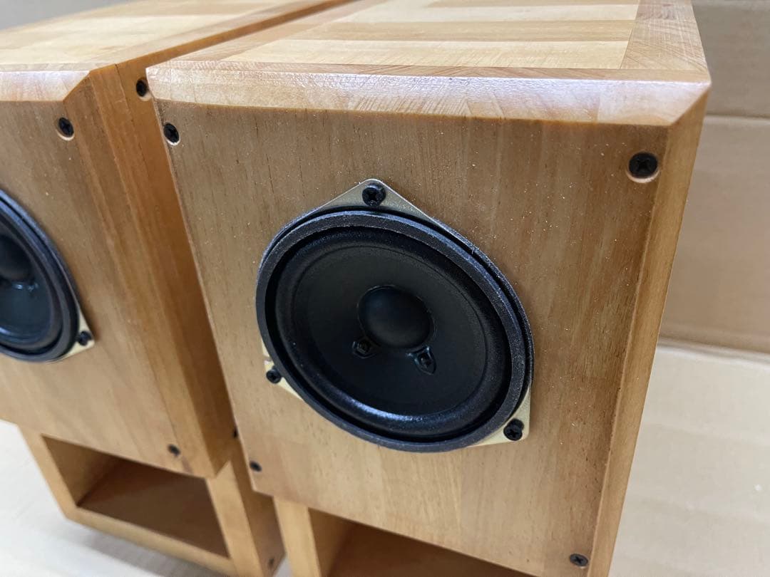 バックロードホーン9.2cmユニット搭載自作スピーカー