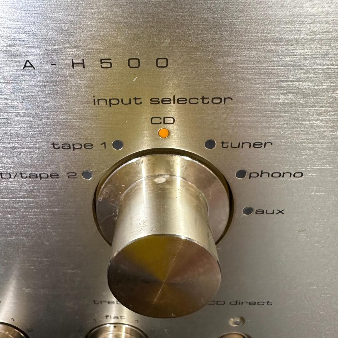 TEAC A-H500 プリメインアンプ テアック ゴールド