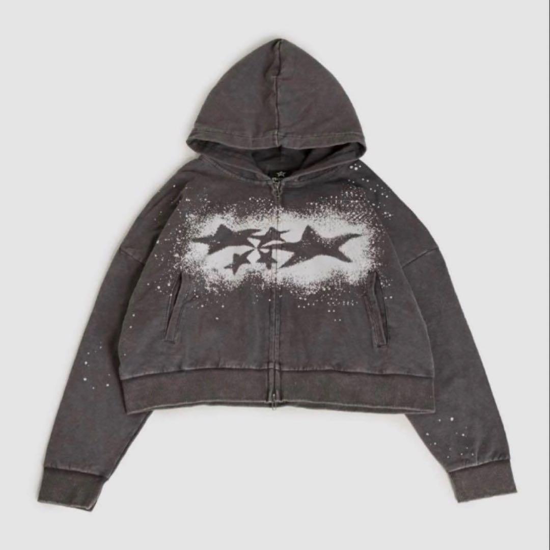 STARGLOW Zip-Up Hoodie Mサイズ