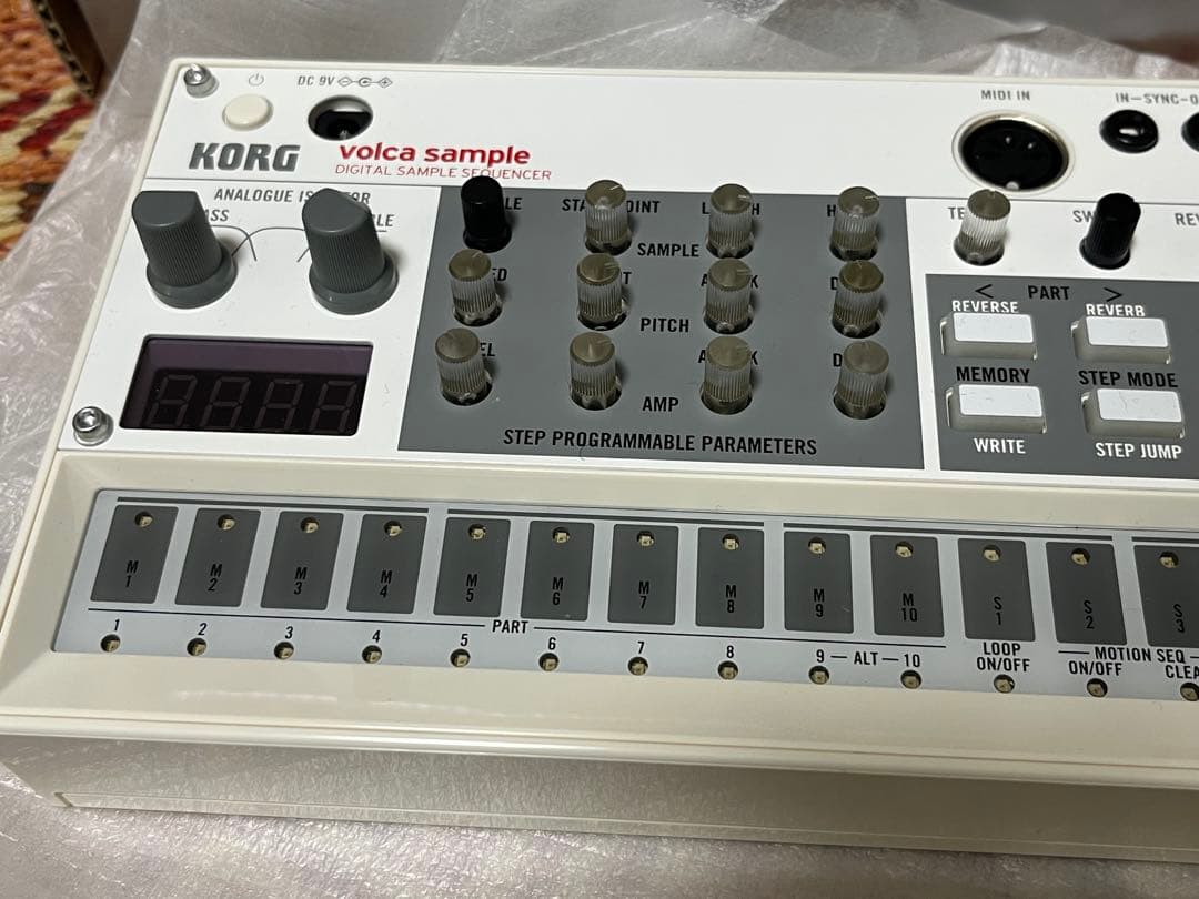 DJ機材 Korg volca sample