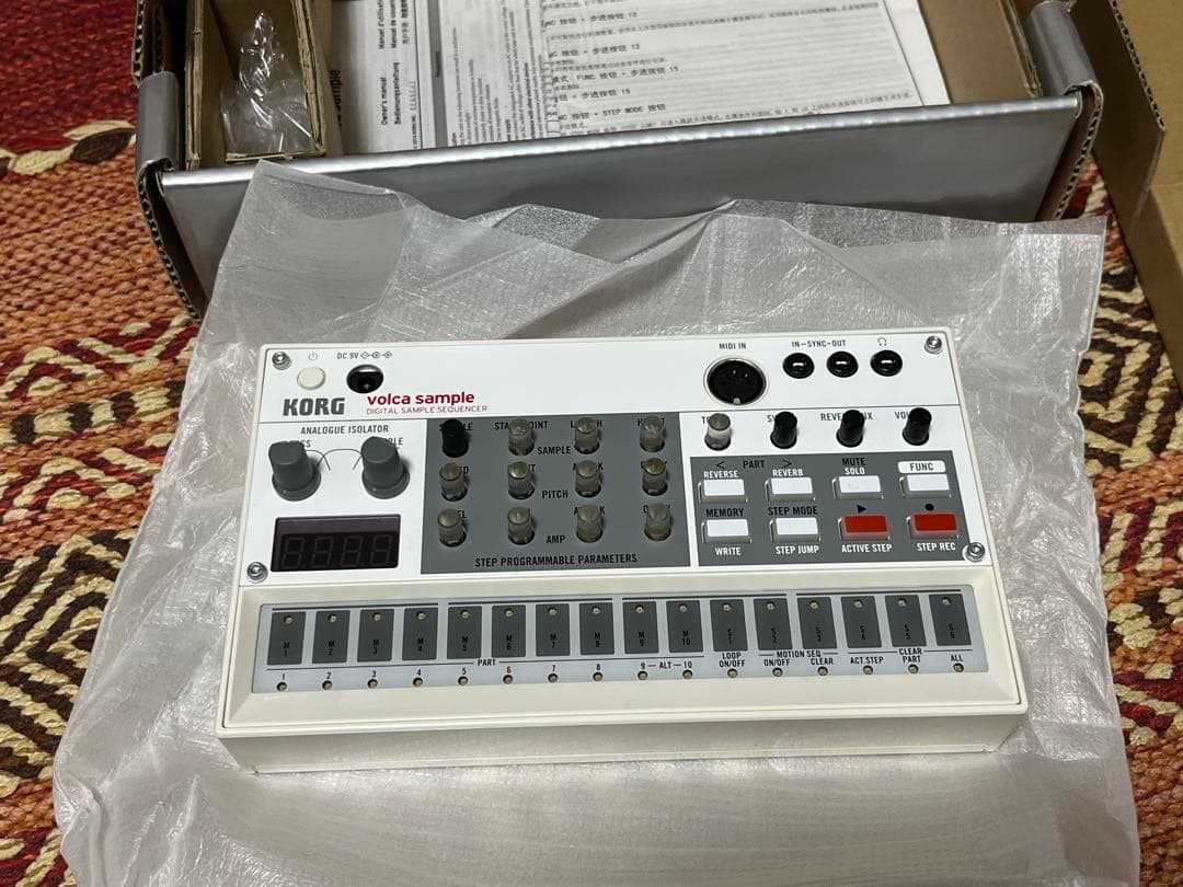 DJ機材 Korg volca sample