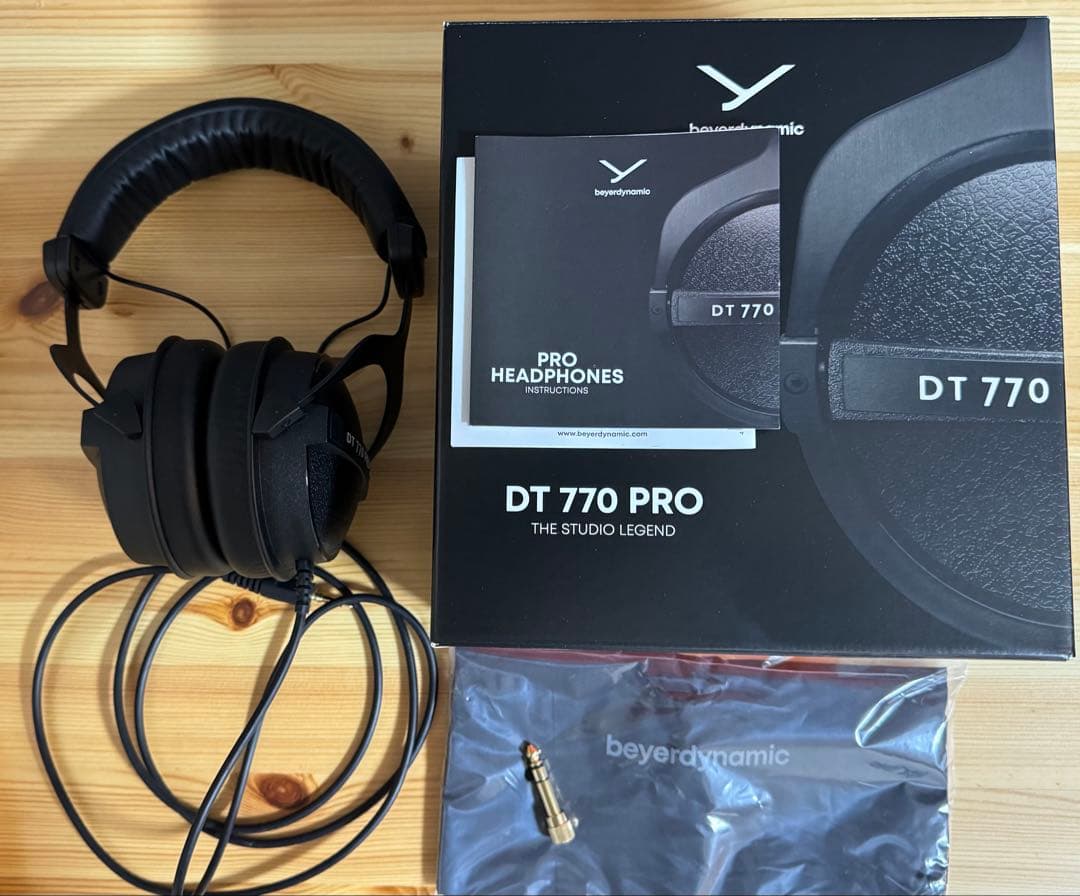 beyerdynamic DT770PRO 32Ω 美品