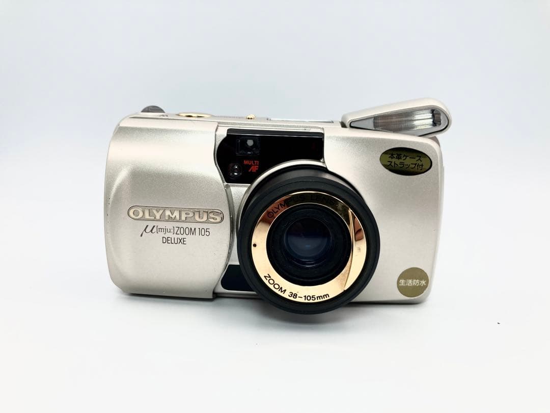 【完動品】μ- 105 deluxe コンパクトカメラ　動作確認済み　C17