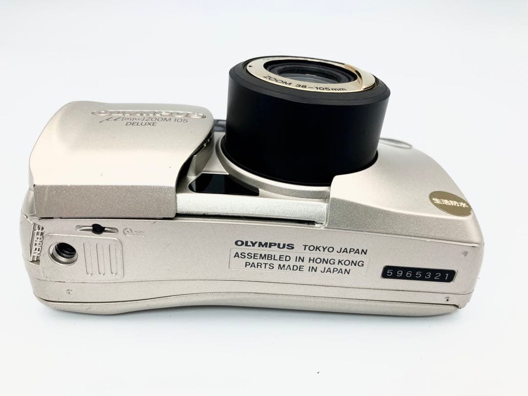 【完動品】μ- 105 deluxe コンパクトカメラ　動作確認済み　C17