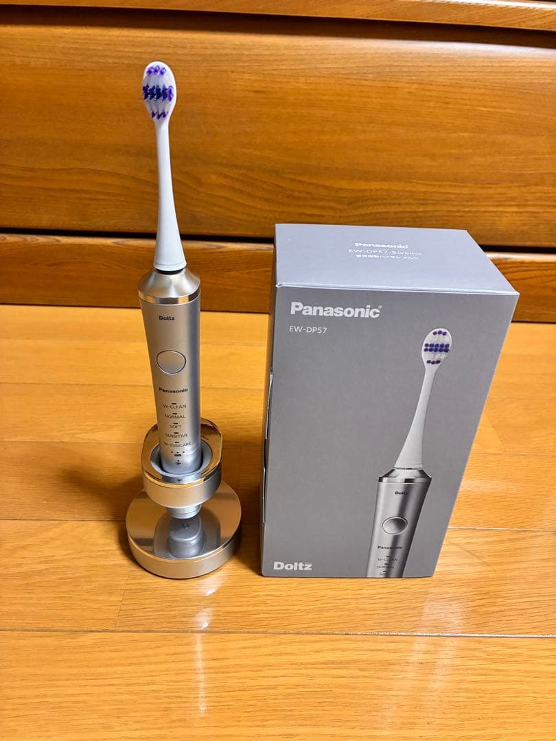 Panasonic 電動歯ブラシ EW-DP57-S