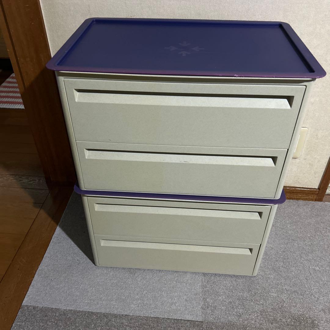 Tupperware マルチオーガナイザー・ ワイド引き出し 2個セット