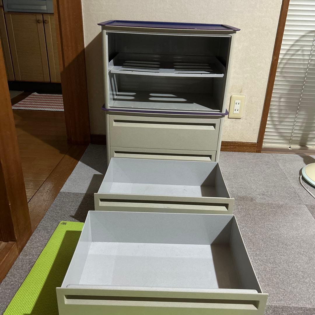 Tupperware マルチオーガナイザー・ ワイド引き出し 2個セット