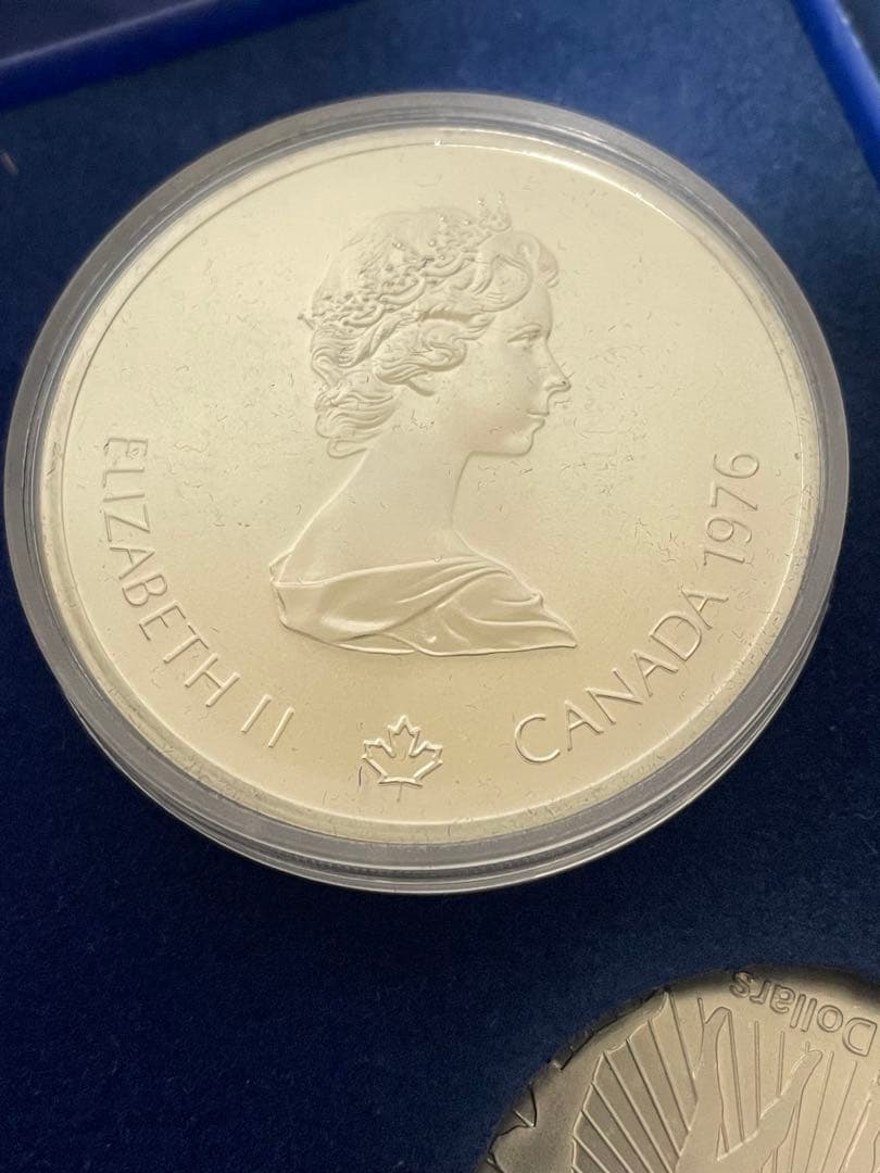 1976年　モントリオールオリンピック　記念銀貨