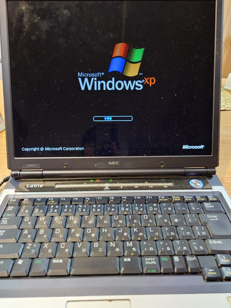 NEC LaVie Windows XP ノートPC