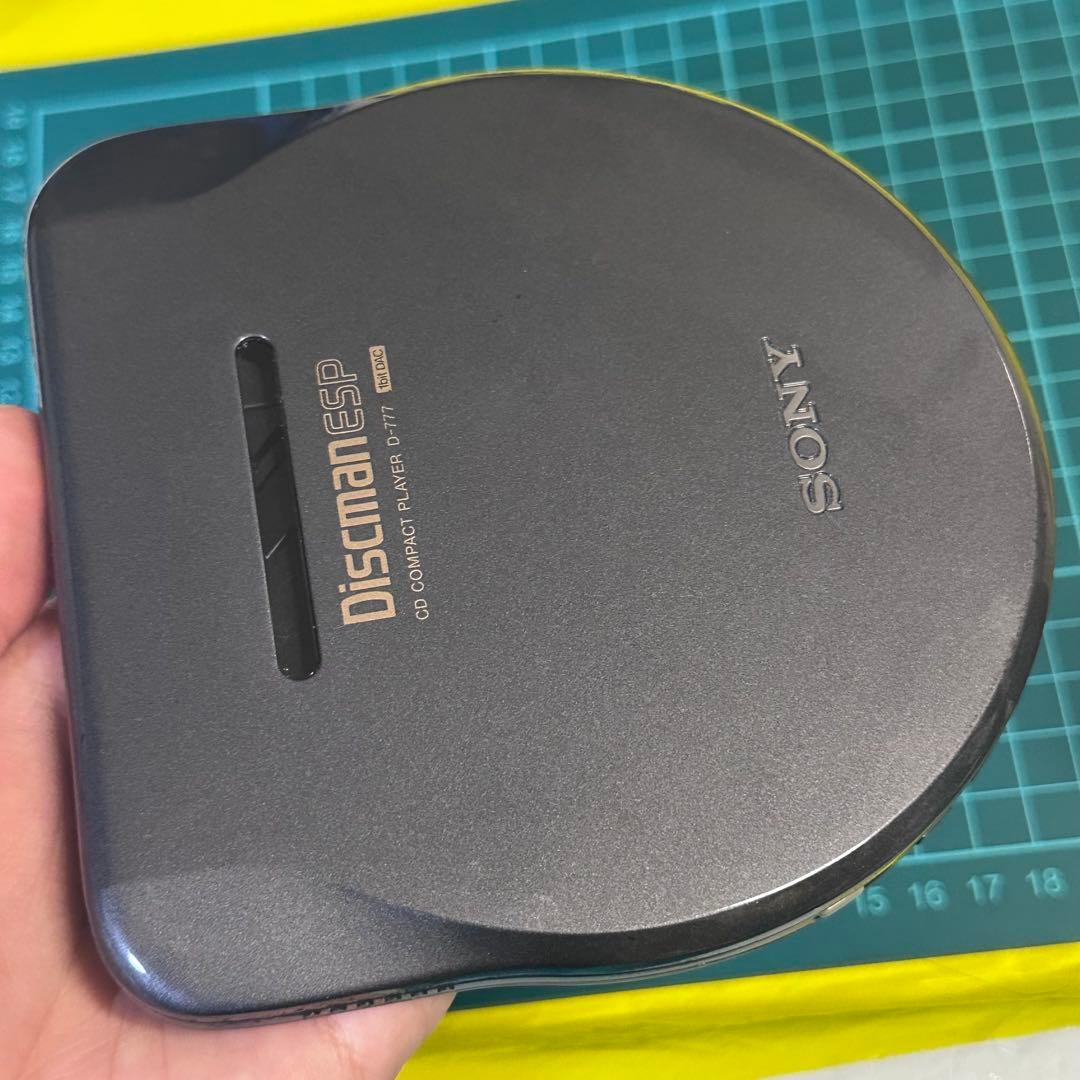 SONY Discman ESP D-777 ポータブルCDプレーヤー　ジャンク